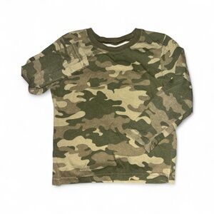 Garanimals Green Camouflage Long Sleeve Tee